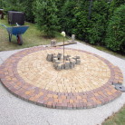 Układanie okręgu z kostki piccola